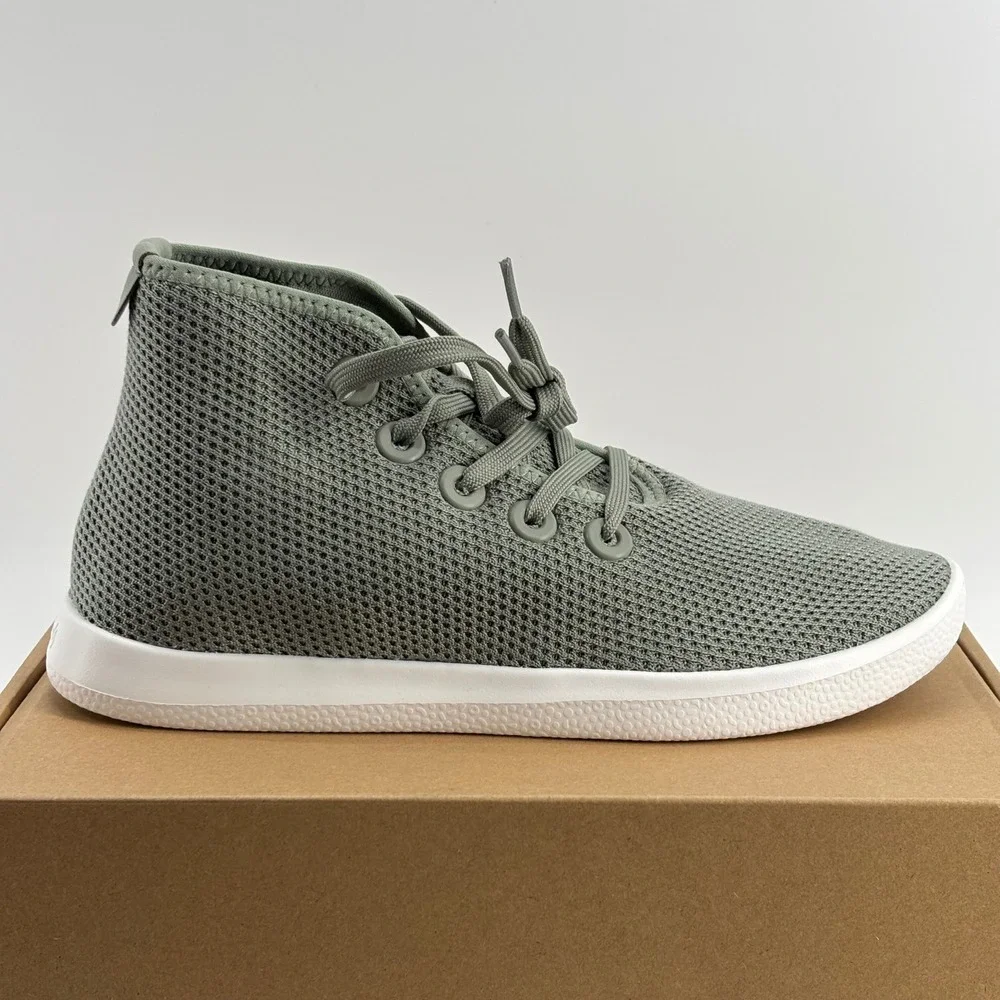 Allbirds Tree Topper Mens 8 Hazy Pine Green High Top Mesh Sneakers A11370M080